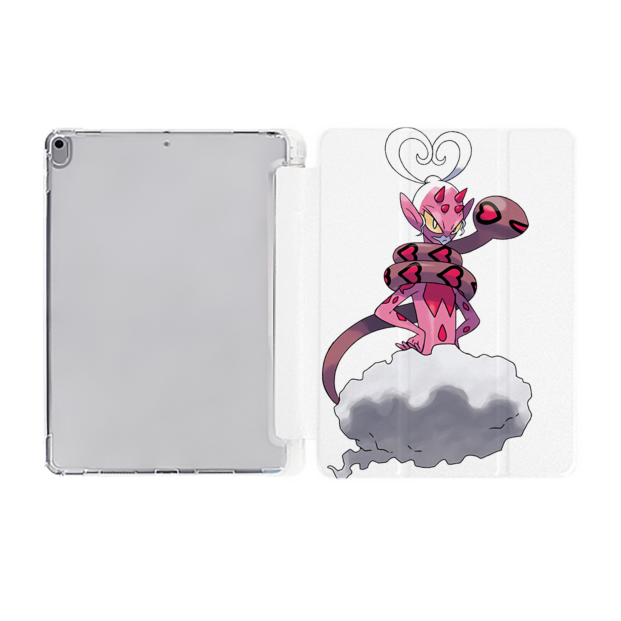 （画像用） ポケットモンスター Pokémon IPad ケース ペン収納付き 三つ折りスタンド PUレザー×シリコン 対応機種9.5/10.5/10.9インチ